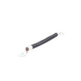 Cable para baterías, 0.2 m, calibre 2 AWG con terminales de ojo en ambos extremos